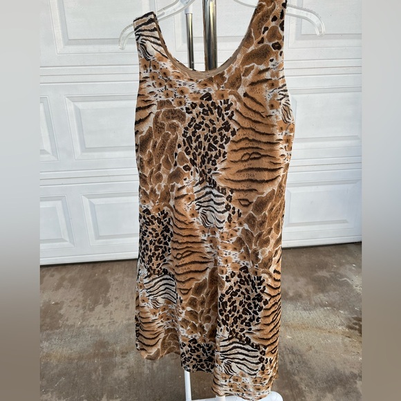 Cheetah Print Dress,, - Picture 1 of 4